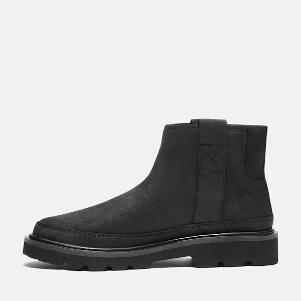 Timberland Rowan Way Pull-On Boot Black Nubuck Women'S