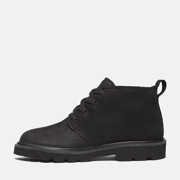 Timberland Rowan Way Warm-Lined Chukka Boot Black Nubuck Women'S