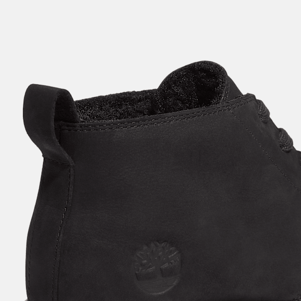 Timberland Rowan Way Warm-Lined Chukka Boot Black Nubuck Women'S