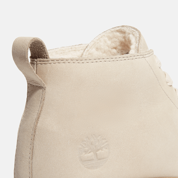 Timberland Rowan Way Warm-Lined Chukka Boot Light Taupe Nubuck Women'S