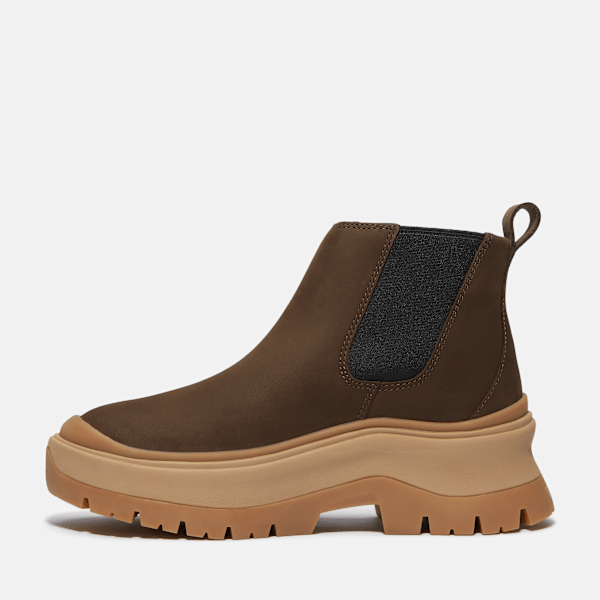 Timberland Roxie Lane Chelsea Boot Dark Brown Nubuck Women'S