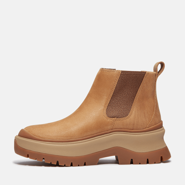 Timberland Roxie Lane Chelsea Boot Medium Brown Full-Grain Women'S