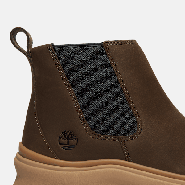 Timberland Roxie Lane Chelsea Boot Dark Brown Nubuck Women'S