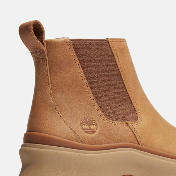 Timberland Roxie Lane Chelsea Boot Medium Brown Full-Grain Women'S