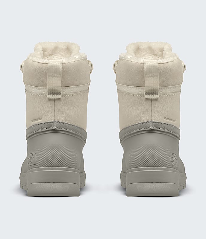 The North Face Womens Shellista V Shorty Waterproof Boots White Dune