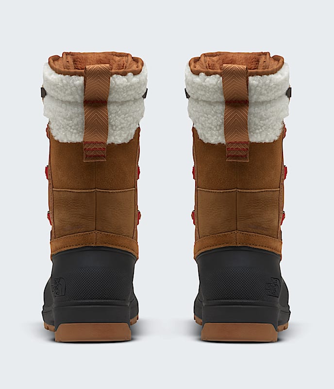 The North Face Womens Shellista Vi Mid Waterproof Boots Timber Tan