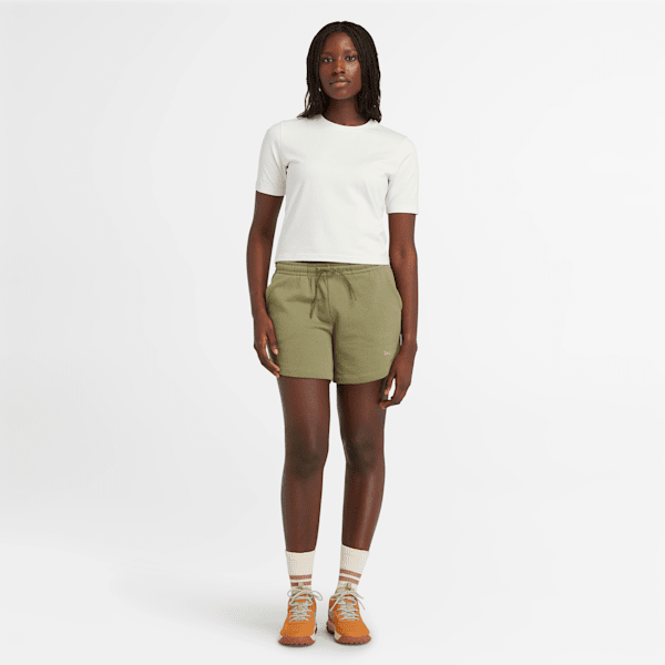 Timberland Short Sleeve Babyt-Shirt Vintage White Women'S