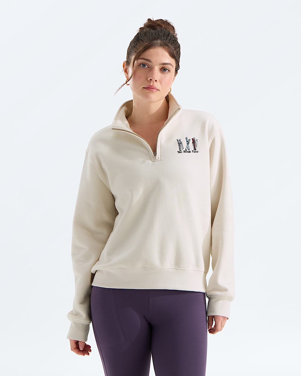 The North Face Women’s Ski Embro Relaxed ¼-Zip—Graphic
