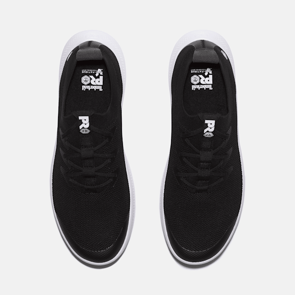 Timberland Solace Slip-On Work Sneaker Black/White Women'S