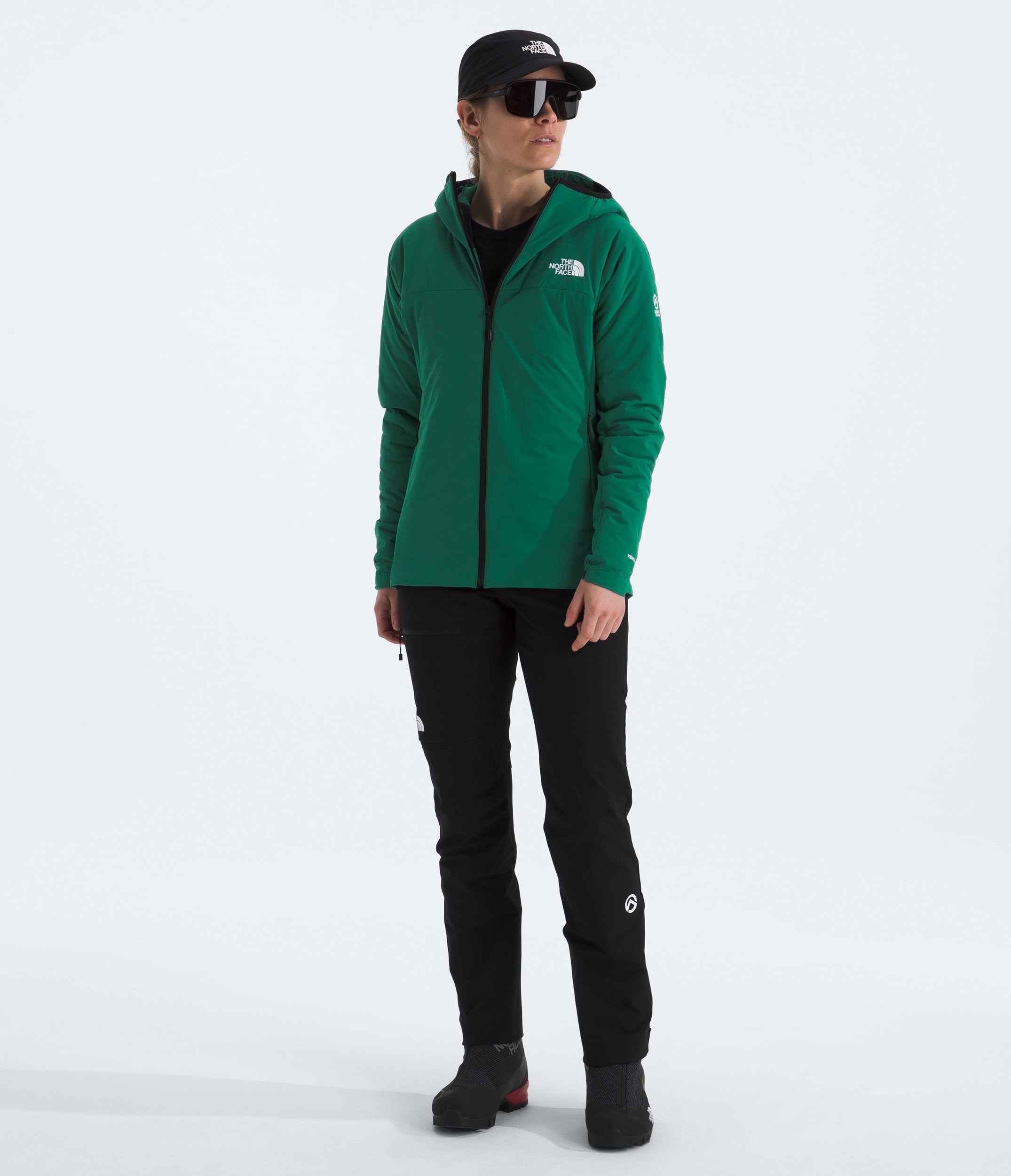 The North Face Women’s Summit Series Casaval Hybrid Hoodie Evergreen