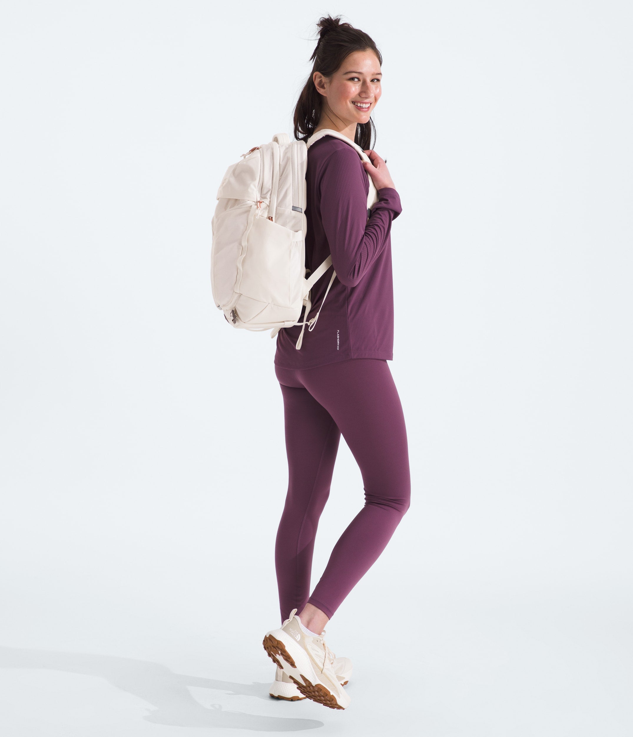 The North Face Women’s Surge Luxe Backpack Gardenia White