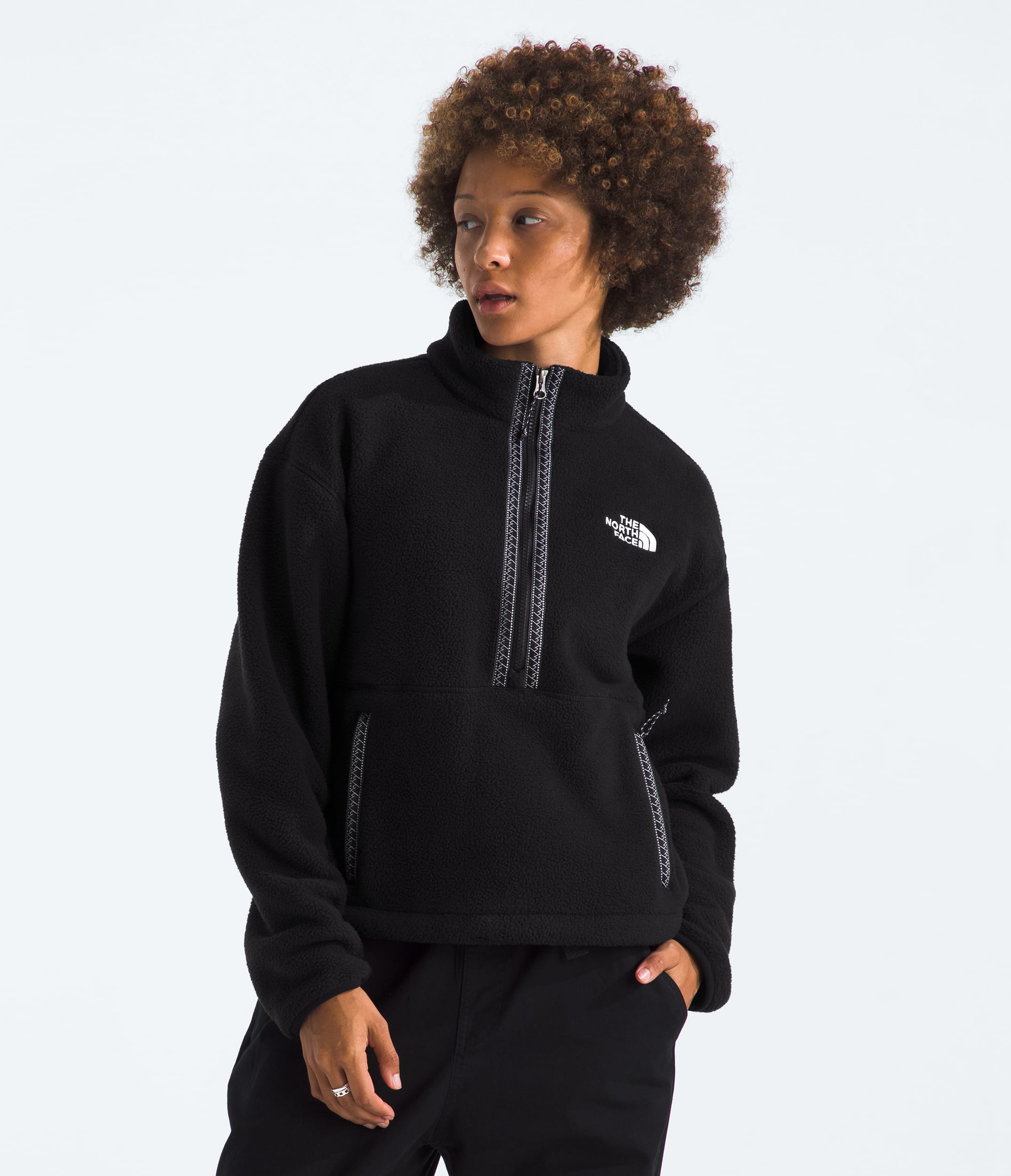 The North Face Women’s TNF™ Fleeski ¼-Zip Pullover TNF Black