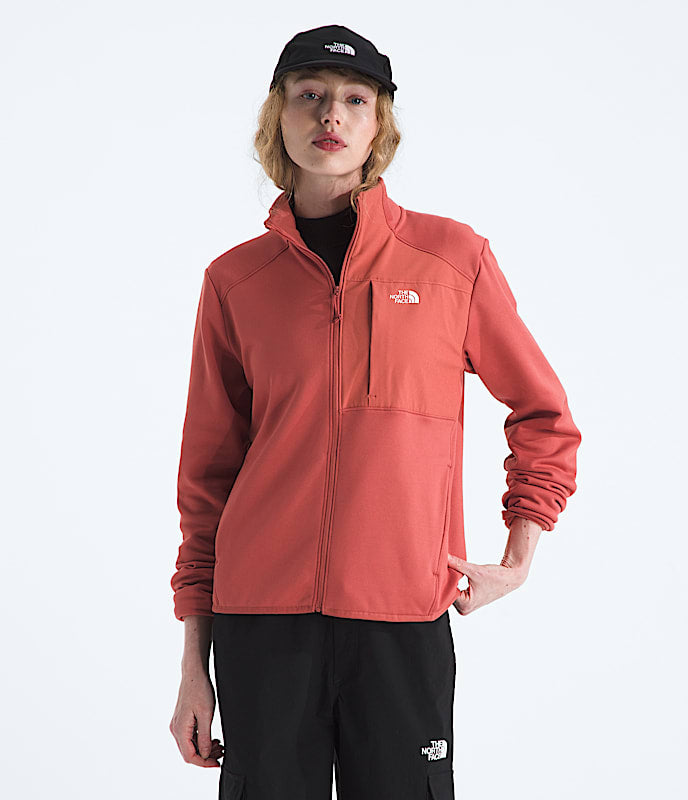 The North Face Women TNF Performance Fleece Full-Zip Jacket Mars Dust White Dune Bark Mist Space TNF Black Smoked Pearl