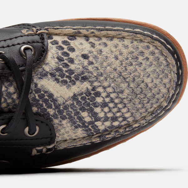 Timberland Authentic Boat Shoe Snake Print Suede Women'S