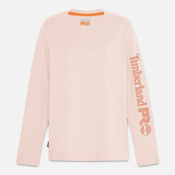 Timberland Pro Core Long-Sleeve T-Shirt Cameo Rose Women'S