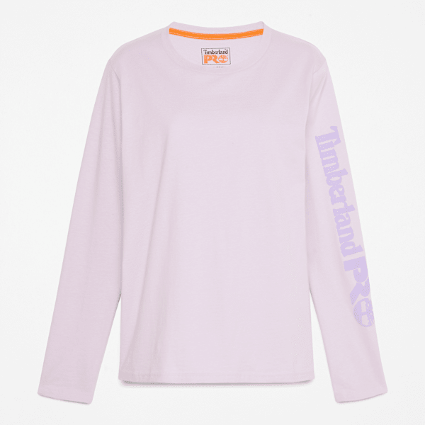 Timberland Pro Core Long-Sleeve T-Shirt Pastel Lilac Women'S