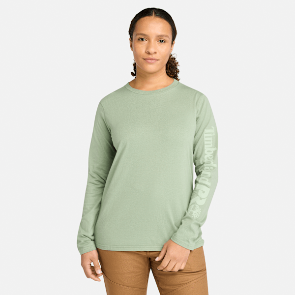Timberland Pro Core Long-Sleeve T-Shirt Green Bay Women'S