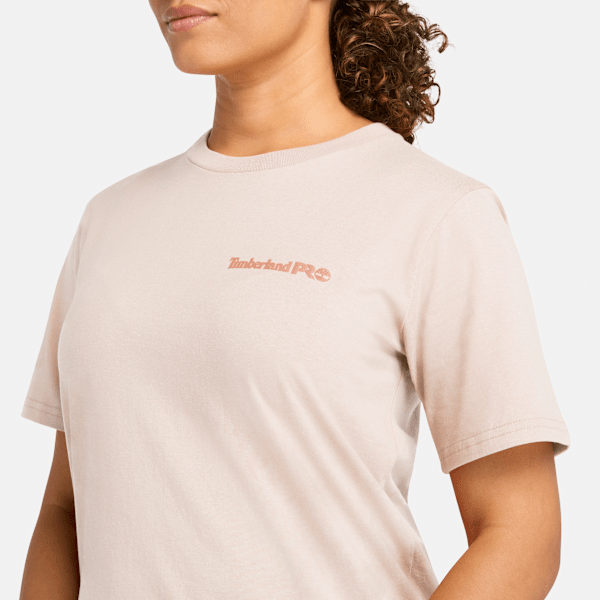 Timberland Pro Core T-Shirt Cameo Rose Women'S