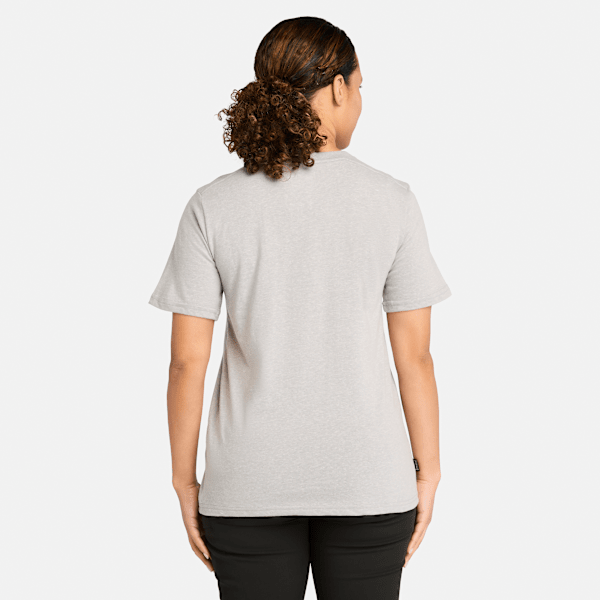 Timberland Pro Core T-Shirt Heather Grey Women'S