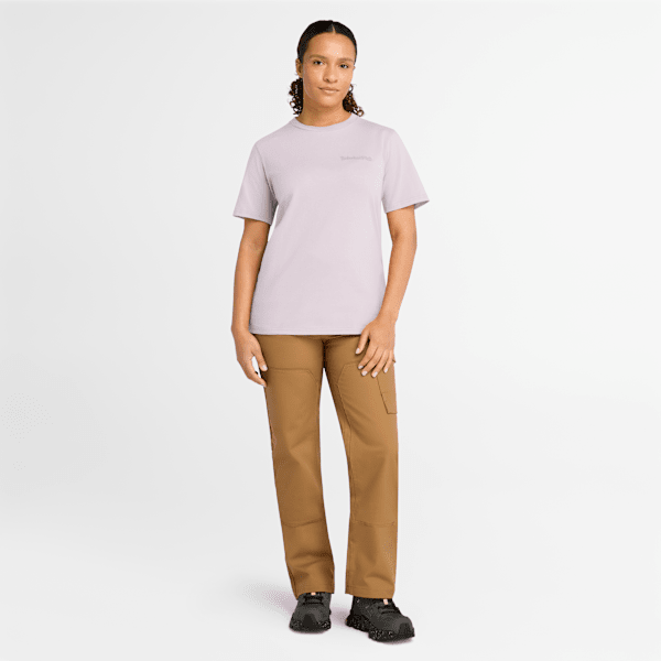 Timberland Pro Core T-Shirt Pastel Lilac Women'S