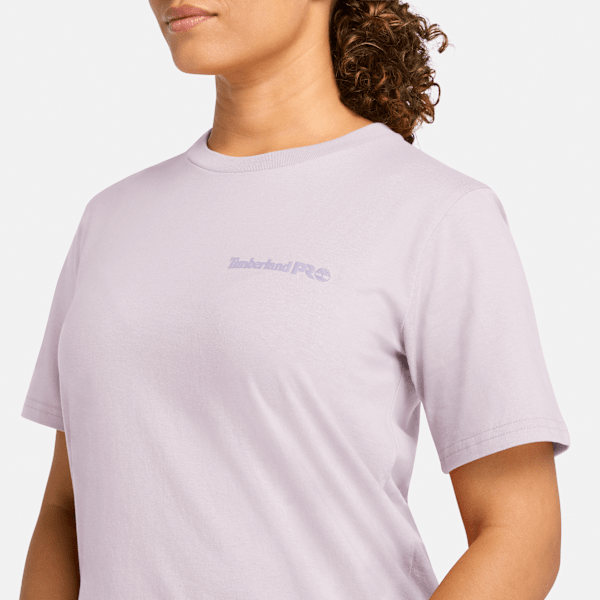 Timberland Pro Core T-Shirt Pastel Lilac Women'S