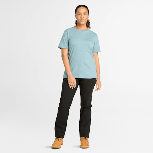 Timberland Pro Core T-Shirt Smoke Blue Women'S
