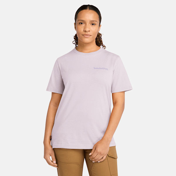 Timberland Pro Core T-Shirt Pastel Lilac Women'S