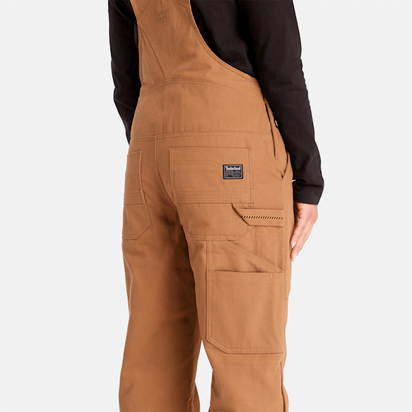 Timberland Pro Gritman Insulated Bib Overall Dark Wheat Women'S