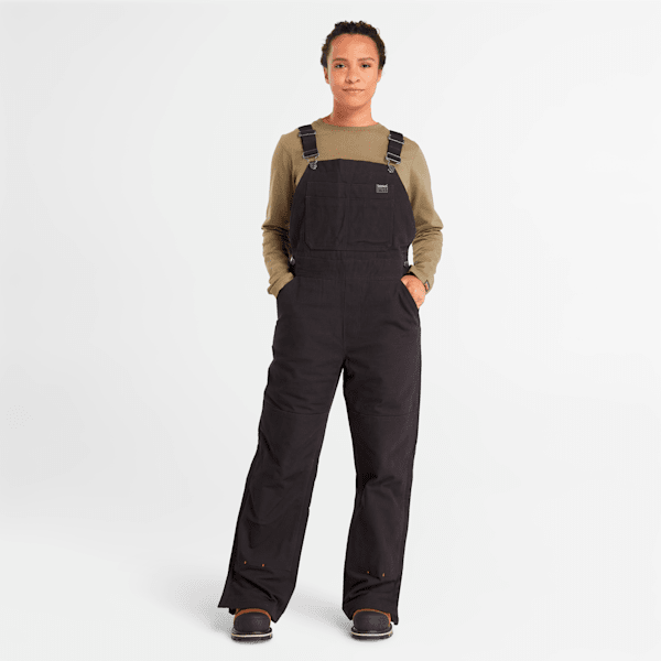 Timberland Pro Gritman Insulated Bib Overall Black Women'S