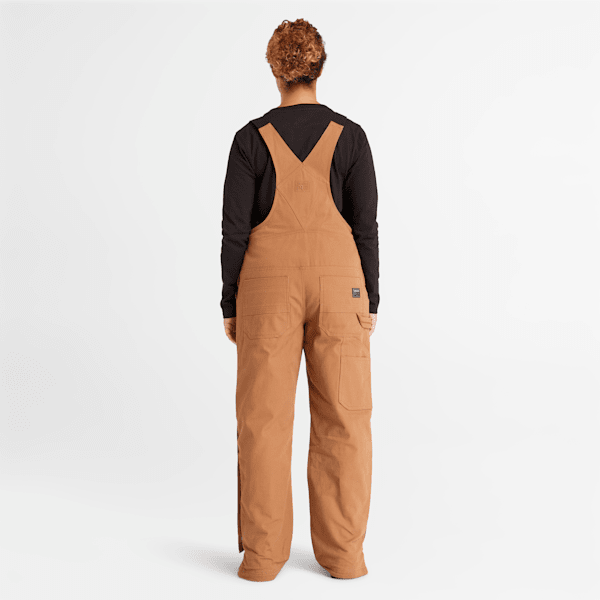 Timberland Pro Gritman Insulated Bib Overall Dark Wheat Women'S