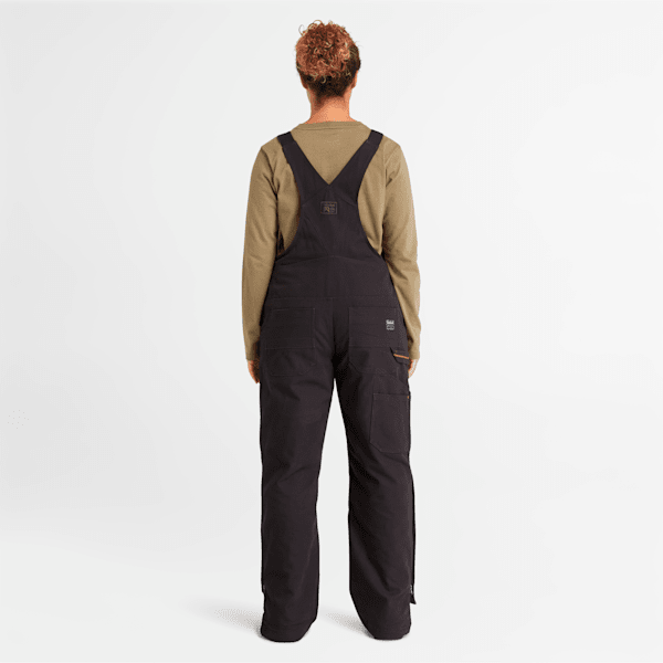 Timberland Pro Gritman Insulated Bib Overall Black Women'S