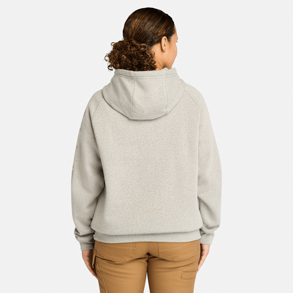 Timberland Pro Hood Honcho Sport Hoodie Medium Grey Heather Women'S