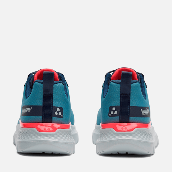Timberland Pro Intercept Athletic Steel-Toe Work Sneaker Grey/Pink Women'S