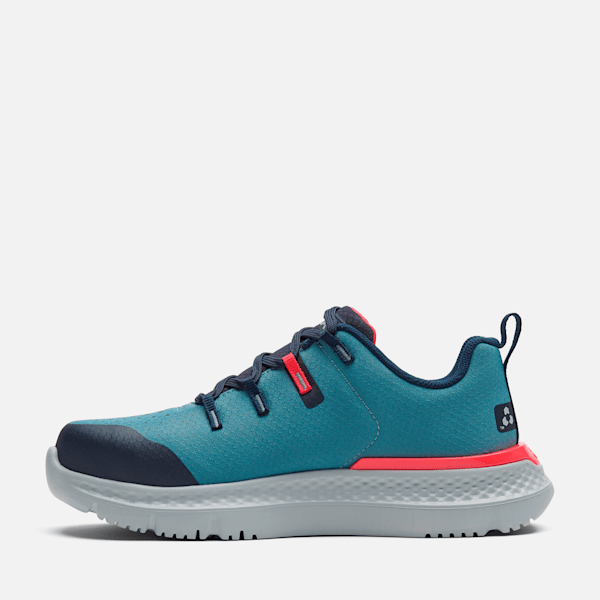 Timberland Pro Intercept Athletic Steel-Toe Work Sneaker Grey/Pink Women'S