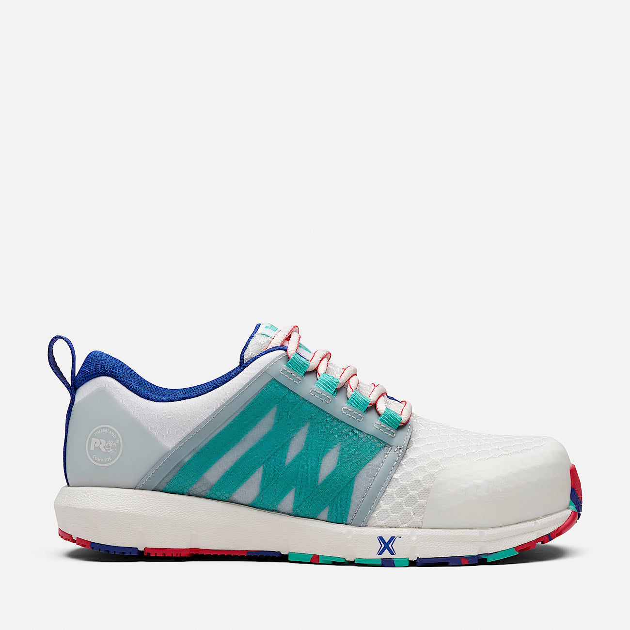 Timberland Women'S Timberland Pro Radius Comp-Toe Athletic Work Sneaker White Multi