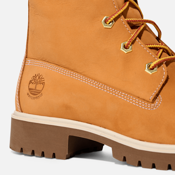 Timberland Premium 14-Inch Waterproof Boot Wheat Nubuck Women'S