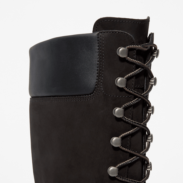 Timberland Premium 14-Inch Waterproof Boot Black Nubuck Women'S