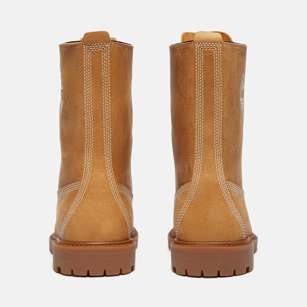 Timberland Premium 8-Inch Waterproof Boot Wheat Full-Grain Women'S