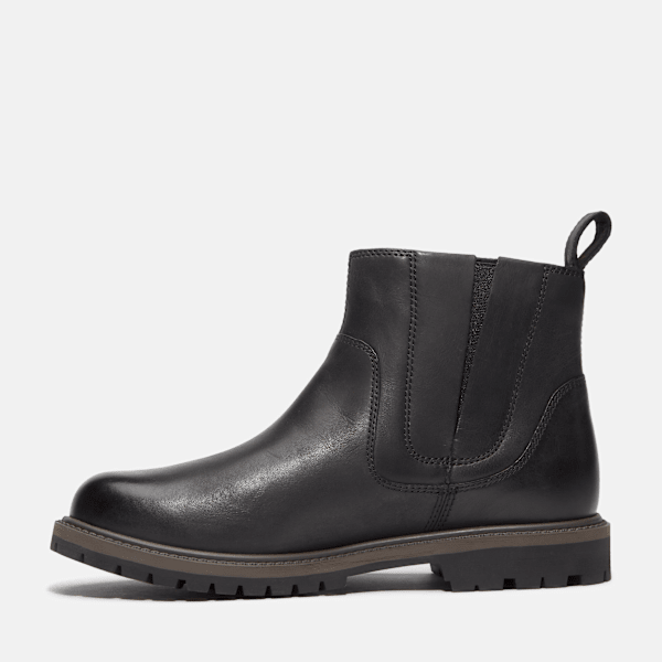 Timberland Premium Chelsea Boot Black Full-Grain Women'S