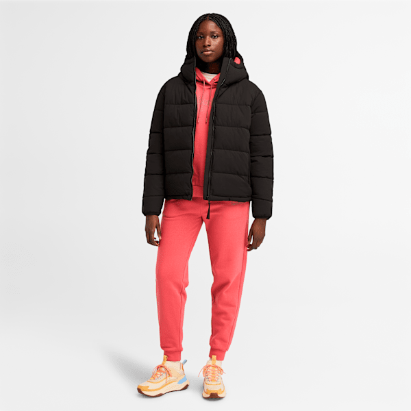 Timberland Water-Repellent Puffer Jacket Black Women'S