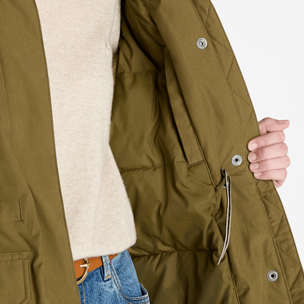 Timberland Waterproof Parka Dark Olive Women'S
