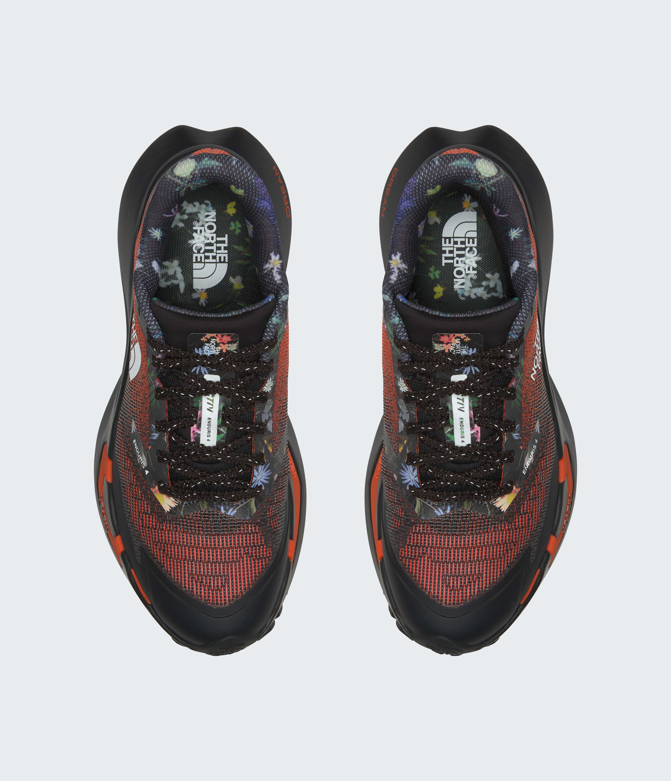 The North Face Womens Vectiv Enduris 4 Race Edition Shoes Alpine Floral Print Alpine Floral Print