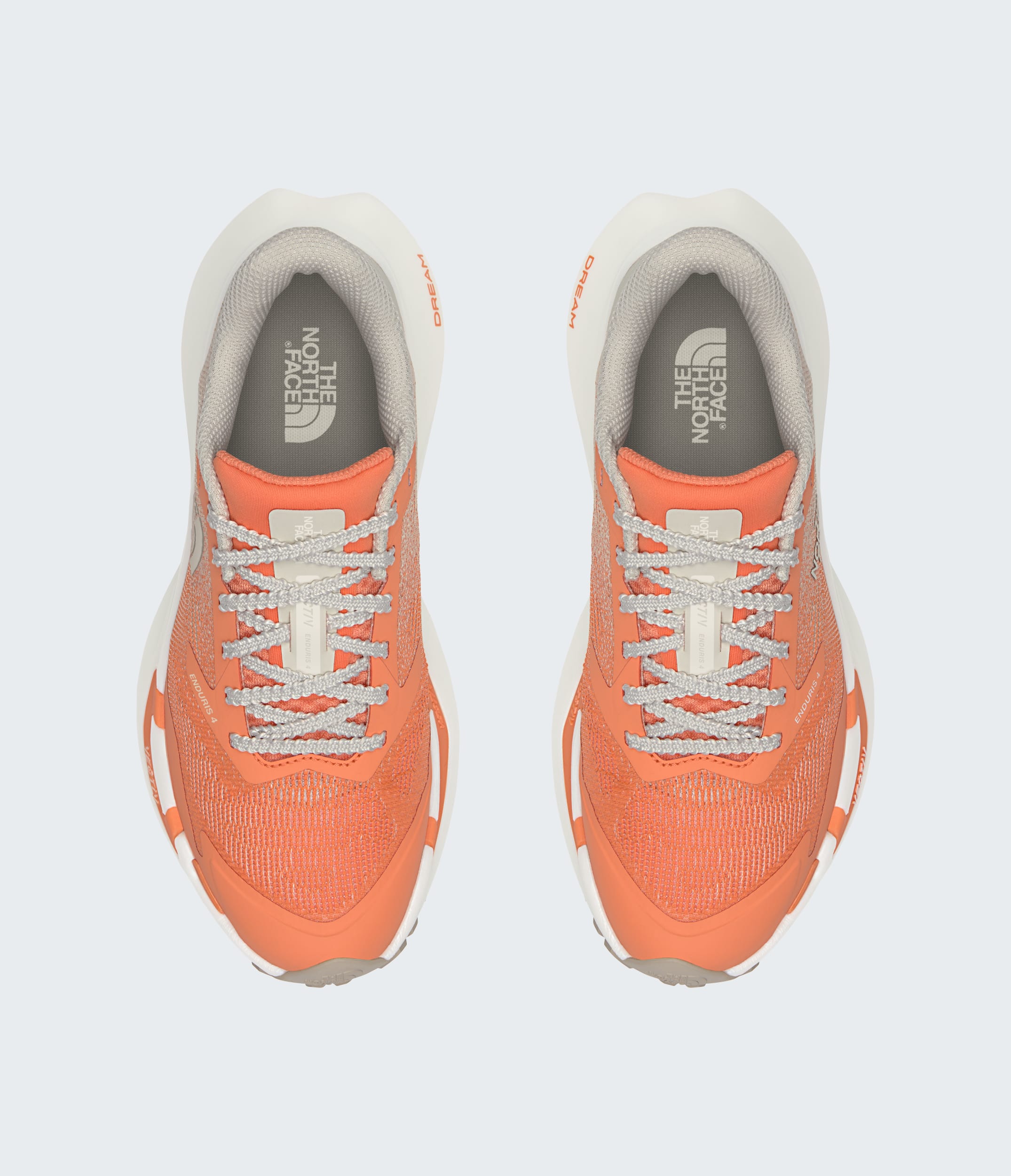 The North Face Womens Vectiv Enduris 4 Shoes Citrus Rust Citrus Rust