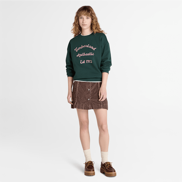 Timberland Washed Corduroy Skirt Chocolate Brown Women'S