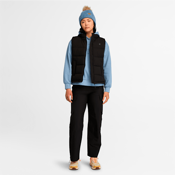 Timberland Water-Repellent Puffer Vest Black Women'S
