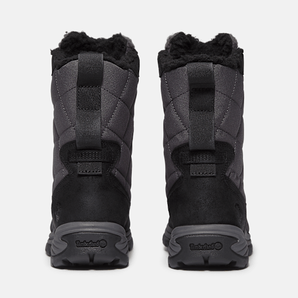 Timberland White Ledge Tall Waterproof Snow Boot Black Suede Women'S