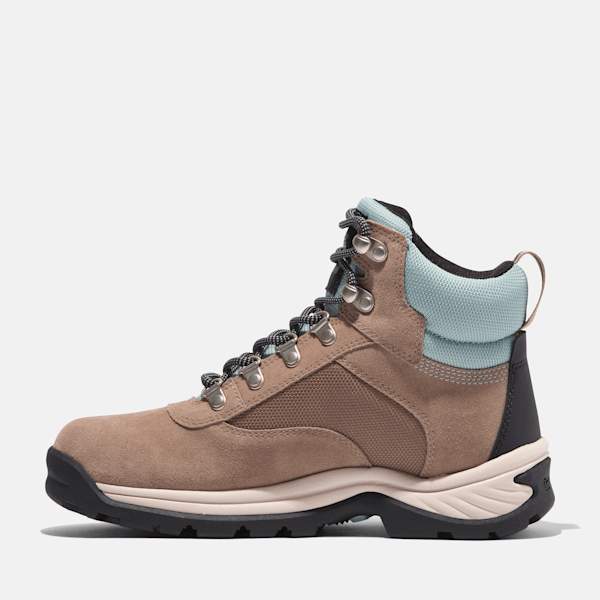 Timberland White Ledge Waterproof Hiking Boot Taupe Gray Women'S