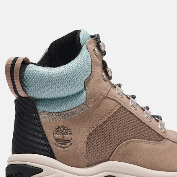 Timberland White Ledge Waterproof Hiking Boot Taupe Gray Women'S