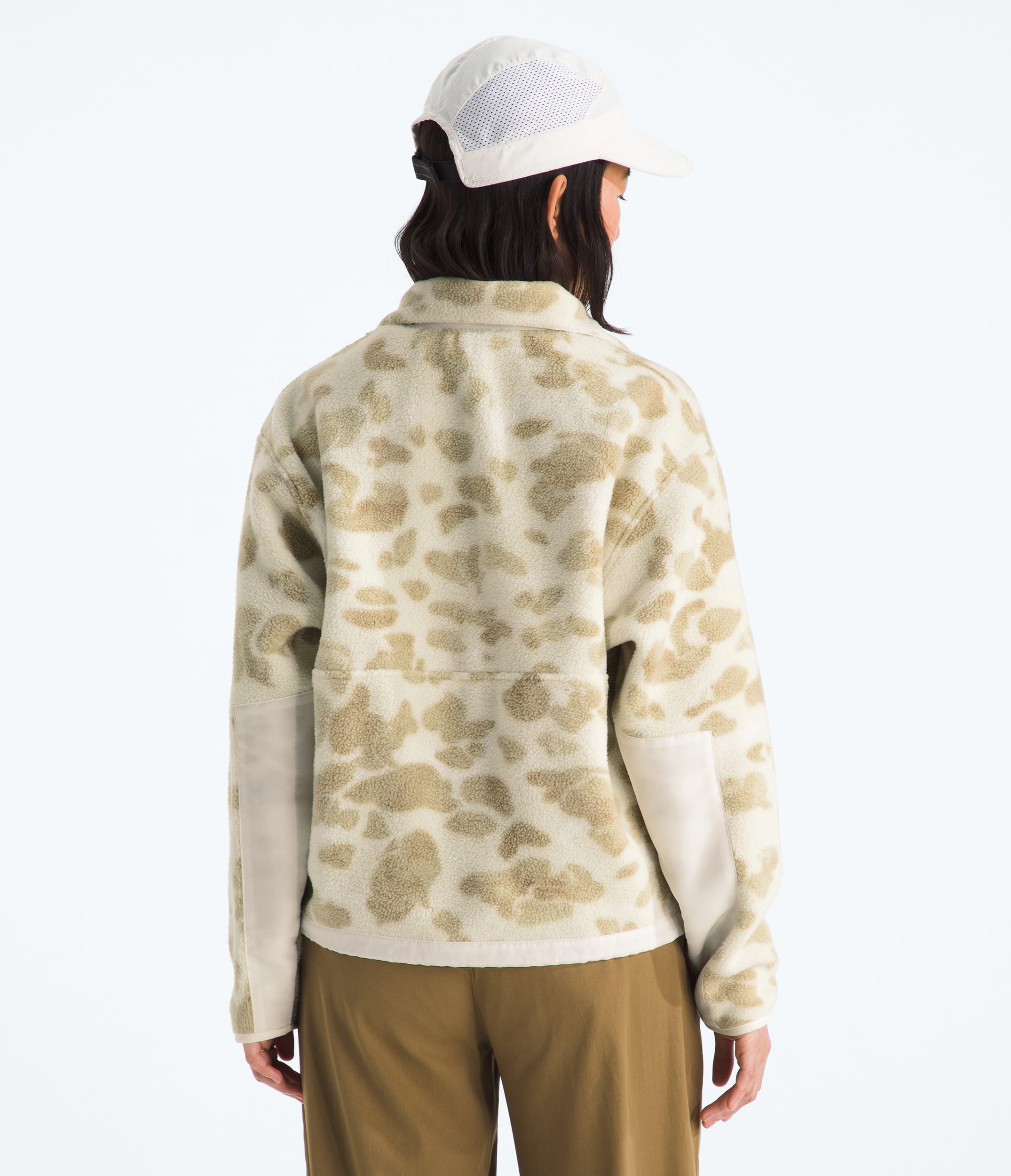 The North Face Women’s Yumiori Off Peak Full-Zip Jacket—Print Pale Khaki Heritage Print