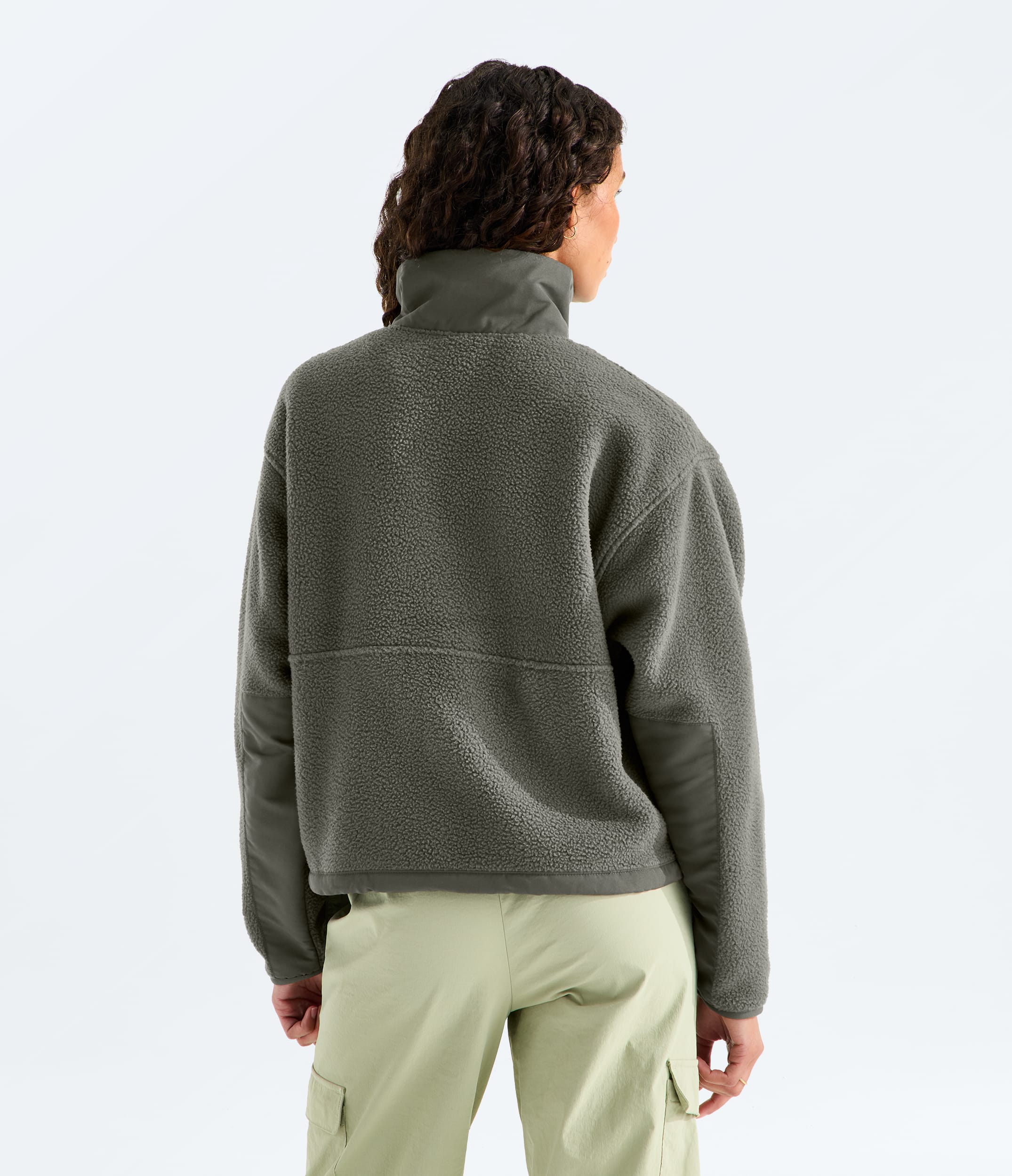 The North Face Women’s Yumiori Off Peak ½-Zip Jacket New Taupe Green